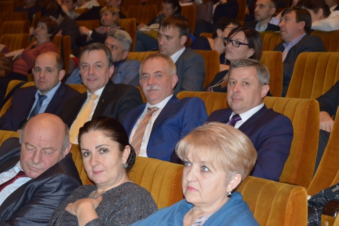 Делегаты ХII Съезда Союза журналистов России, 24 ноября 2017 года