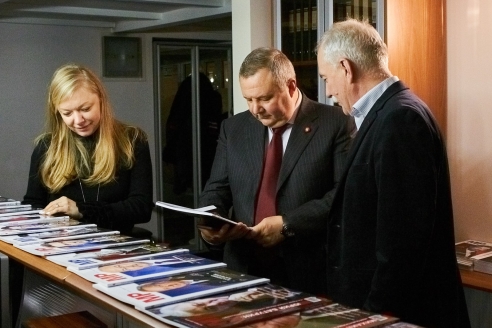 Ю.Н. Жданов в гостях редакции, 26 декабря 2018 года