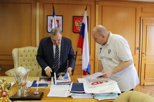 Г.Л. Мурадов и Д.А. Сурмило, 27 июля 2018 года
