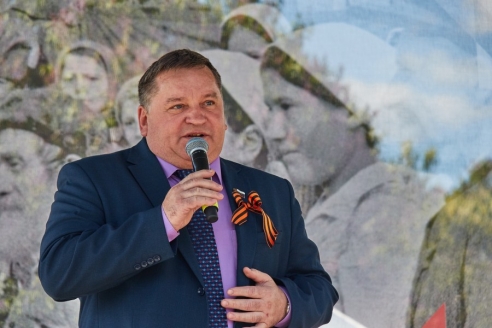 Глава муниципального округа Северное Измайлово А.И. Сергеев, 8 мая 2018 года