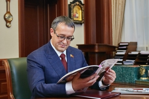 Председатель Московской городской Думы А.В.Шапошников, 30 октября 2017 года