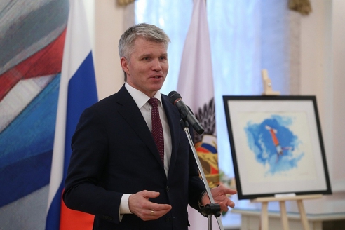 Министр спорта РФ П. Колобков, 25 января 2018 года