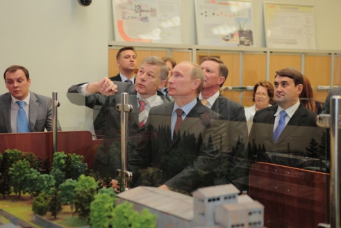 В. Путин в МИИТ. Июнь, 2011 г. 