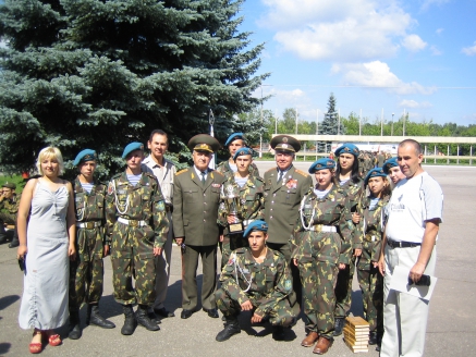Воспитанники военно-патриотического клуба Московского педучилища